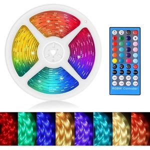 LED Light Strips 16.4 ft, RGB Color Changing Strip Lights, Waterproof 5050 LEDs